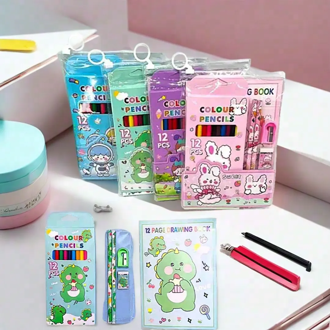 Stationery Set / Study Set / Pensil warna Set 9925 kategori Alat Tulis