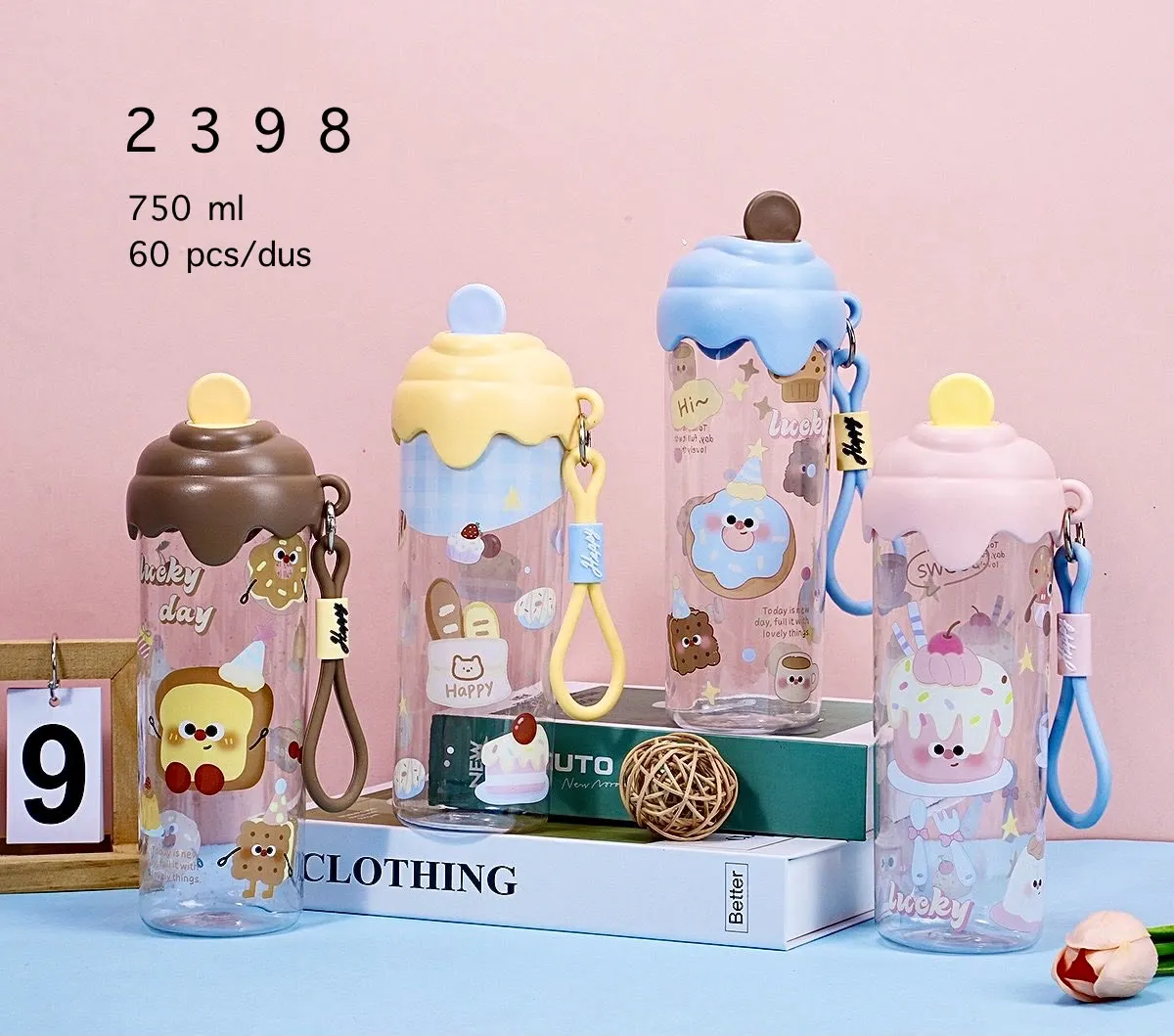 Botol Minum Model Ice Cream 1000ml 2398 kategori Botol Minum