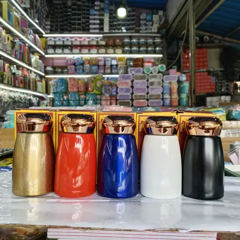 Termos Stainless Steel Mini Led Thermometer 230ml kategori Botol Minum
